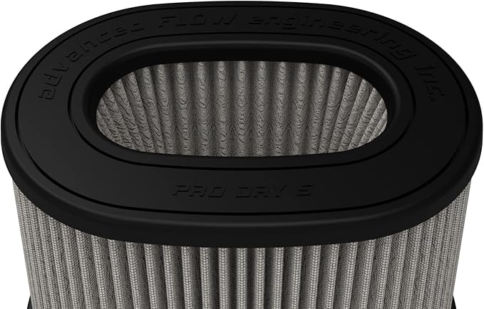 aFe POWER Momentum Intake Replacement Air Filter w/Pro DRY S Media - 6.75"x4.75" Inlet, 6" Tall - #20-91207D