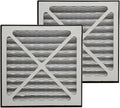 PUREBURG Replacement Filter Compatible with Zephyr VGF Series 14x14x3 Whole Home Return Air Grille Filter,2-Pack Merv13 Air Clean Dust