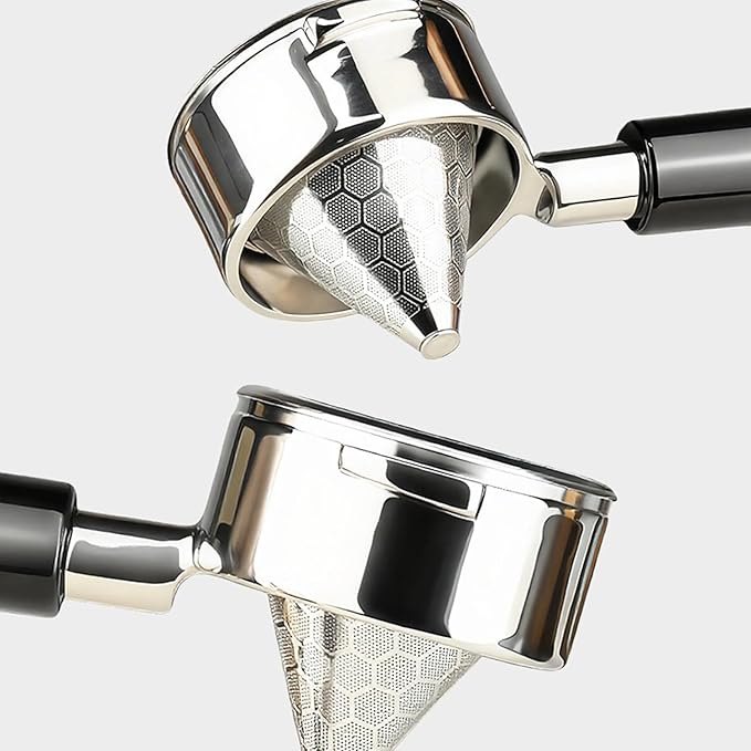Stable Double Layer Coffee Filter Funnel Ensures Precise Pourover for Better Flavor Extraction Filter