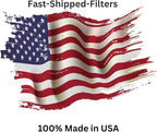 Fast-Shipped-Filters 3 Pack 20x25 Replacement Filter Pads Compatible with MicroPower Guard One Hour Air Cleaner 20x25 Refill Yellow