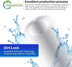 AQUALINK PPL10BB 10" x 4.5" Whole House Pleated Sediment Filter for Well Water, Replacement Cartridge for GE FXHSC, Culligan R50-BBSA, Pentek R50-BB, WFHDC3001, W50PEHD, GXWH40L, 2PACK