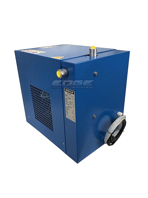YuanKanJu Birsppy Schulz REFRIGERATED Air Dryer for Air Compressor, Compressed Air Systems, 50 CFM, Good for 10HP & 15HP COMPRESSORS (with Regulator PRE-Filter)