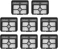 HEPA Filters Kit For Dreame H40 Pro H40 Ultra H40 Steam H40 Station Vacuum Cleaner Floor Scrubber Replacement Parts Accessories stability(8pcs Set)
