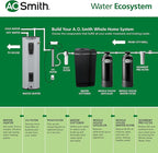 AO Smith Whole House Water Filter System - Whole Home Filtration for Well & City Water - Filters 96.9% of Chlorine Taste & Odor - 6 yr, 600,000 Gl, AO-WH-Filter