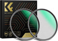 K&F CONCEPT 72mm Black Diffusion 1/4 & 1/8 Lens Filter Kit (2 Pcs), Mist Cinematic Effect Filter for Vlog/Video/Portrait Image with 28 Multi-Layer Coated