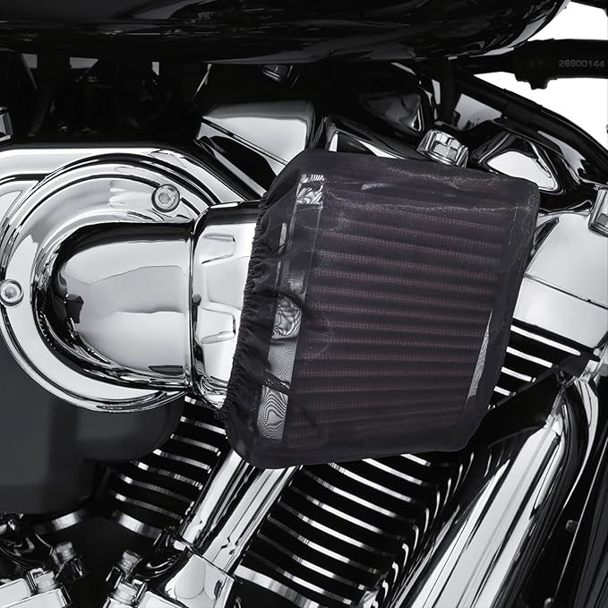 Air Filter Protective Cover, Universal Air Intake Filter Sock Cover Air Cleaner Protective Cover forHigh Flow Air Intake Filters (Large)