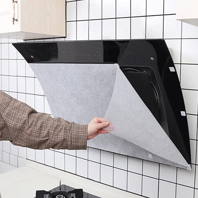 Large Size Electrostatic Cotton Air Vent Filter Kit, Easy Installation with Double Sided Seamless Mounting Tape Design for Vents Air Ductsand Grilles