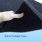 AQUANEAT Aquarium Bio Sponge Filter Media Pad 36" x 12" x 1" / 72" x 12" x 1" Open Cell Foam Sheet Cut-to-Fit for Fish Tank Sump (36" x 12" x 1")
