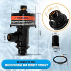 Air Relief Valve – Pressure Relief Valve 98209803 Replacement for FNS, FNS Plus, SMBW 2000 Series and 4000 Series, Clean and Clear – Pool Filter Valve for Pressure Release