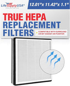 True HEPA + Carbon + Pre-Filter Compatible with Surround Air MT-8400SF Air Purifier by LifeSupplyUSA