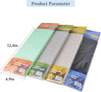 4-Pack Mixed Aquarium Sponge Filter Pad, Cut-to-Fit Aquarium Foam with Ammonia&Carbon&Phosphate Reducer, Aquarium Filter Foam Sponges for Fish Tank Filters (12.6" x 5" x 1'')