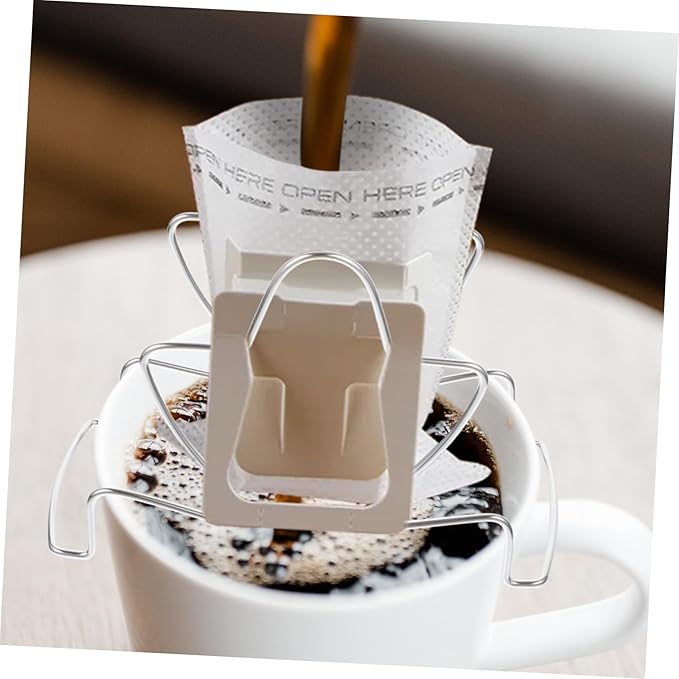 Unomor Hanging Ear Drip Holder Portable Coffee Filter Rack for Easy Extraction and Neat Storage for Home and Camping Use