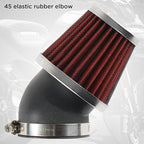 Evermotor Air Cleaner Carburetor Motorcycle Air Filter 37mm 38mm 39mm Perfect for 50cc 70cc 90cc 110cc 125cc 150cc Pit Bike,Moped,ATV,SSR,TTR