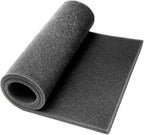 Washable Foam Filter Material for Uni Filter BF-1 BF1, 65-PPI Motorcycle Foam Air Filter Sheet, Cut-to-Size Pre-Filter Sponge for ATV/UTV Dirt Bike Lawn Mower Engines,15''x18''x5/8'', Black