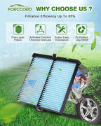 Cabin & Engine Air Filter Fit for Mazda 3 (2019-2026), CX-30 (2019-2026), CX-50 (2023-2026) (CX50 Not for Hybrid!) Air Filter Kit Replace#BDTS61J6X PAH9-13-3A0A Car Accessories