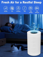 1000 Replacement Filters Compatible with Air Doctor 1000 Air Purifier, 2-Pack Integrated Filters with High-Efficiency Filter, Activated Carbon, and Pre-Filter - Compare to ADF1001 & ADF1002