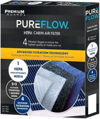 PureFlow HEPA Cabin Air Filter PC99542HX | Fits 2020-2025 Ford Explorer, Escape, 2021-2025 Bronco Sport, 2022-2025 Maverick, 2021-2025 Mustang Mach-E, 2020-2025 Police Interceptor Utility