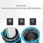 Air Compressor Filter Air Compressor Oil Water Separator Air Compressor Oil Filter Air Line Filter Unit Compressor Filter 3cm 1.0MPa Part for Replacement(A-001)