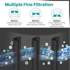 ICEPURE NSF/ANSI 53 Premium Certified DA29-00020B Refrigerator Water Filter Replacement for Samsung DA97-08006A, RF28HMEDBSR, RF263BEAESR, HDX FMS-2, HAF-CIN/EXP, 469101, RF4287HARS, RF28HFEDBSR,2PACK