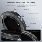 H&Y RevoRing MKⅡ 67mm 72mm 77mm 82mm Variable ND Filter & CPL Polarizer, 3-in-1 VND (ND3-1000) Camera Lens Filter with Adjustable Adapter Ring, 22 Multi-Layer Nanocoating