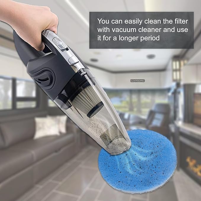 Premium Air Vent Polyester Filter Roll MERV 8 HVAC Furnace Filters Cut to Fit for Floor Registers, RV, AC, Ceiling, Grilles and Wall HVAC Furnace Vents (12" x 90")