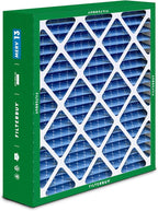 Filterbuy 20x25x6 Air Filter MERV 13 Optimal Smoke & Allergy Defense (2-Pack), Pleated HVAC AC Furnace Filters for AprilAire Space-Gard 201, 2200, 2250, & Lennox (Actual Size: 19.75 x 24.25 x 6.00)