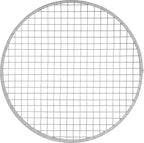 Repa Market Ø12 Inch Duct Cover – Galvanized Steel Round Duct Cap with Mesh Screen – HVAC Exhaust or Intake Vent – Exterior Pipe Air Outlet – Spiral Ventilation Ducting Metal End Plug
