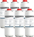 Water Filter Replacement Compatible With Elkay 51600C EWF6000 Bottle Filling Stations, 6000 Gallons/12 Months (No Chip - 6 Pack)
