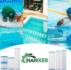 HANXER® C-8325 Spa Filter Cartridge Replacement for Sundance Spa Filter 6540-490, Filbur FC-2790, PSD125U, 817 0050, 03FIL1400, 81254, 125 Sq.Ft. Spa Hot Tub Filter, 1 Pack