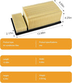 High-Capacity Engine Air Filter for 2011-2016 Ford 6.7L Diesel Models | Direct Replacement for Part #BC3Z-9601-A and FA-1902