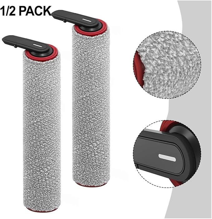 Main Roller Brush Replacement Roller Brush，Compatible For mova， M50 Wet And Dry Vacuum Cleaner For Vacuum Cleanr Parts Floor Scrubber(1 PACK)