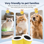 Core Mini Pet Care Replacement Filter, Compatible with LEVOIT Core Mini Air Purifier, Core Mini-P, 3-in-1 Core Mini-RF Filter Replacement, 2 Filter & 10 Fragrance Sponge, Yellow