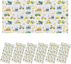 6 Pcs Fluorescent Light Covers for Ceiling Lights Construction Vehicles Excavators Dump Trucks Cranes Safety Signs Decorative Magnets Light Filters for Office Home Classroom Must Haves 4’ x 2’