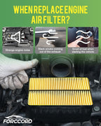 1 HEPA Pack Cabin Air Filter and 1 Pack Engine Air Filter fit for INFINITI QX50 2.0L (2019-2025) / QX55 (2022-2025) Replacement 165465NA1C 272775NA1A Accessories
