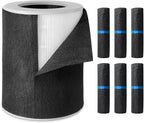 HEPA Air Purifier Pre Kit Filter, 6-Pack Carbon Pre-Filter up to 99.97% of Pet Hair, Oders, Smoke, Pollen, Dust, VOC, Kitchen, Wildfire/Smoke-Compatible with PJ11 Air Purifiers