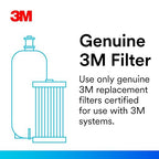 3M Water Filtration Replacement Cartridge for Commercial Ice Maker Machines HF20-S for High Flow Series ICE120-S, Reduces Sediment, Microplastics, Chlorine Taste and Odor, Cysts, Inhibits Scale