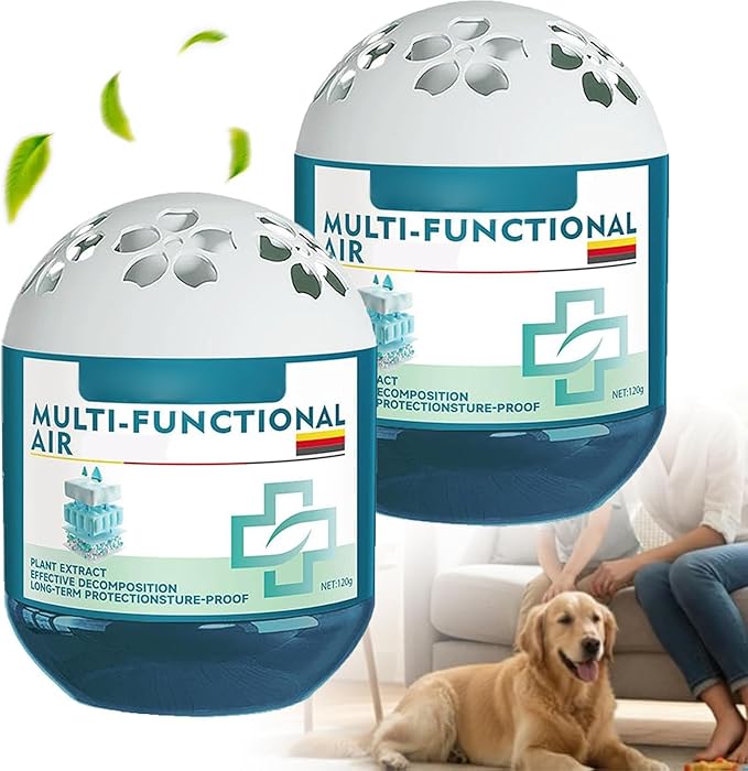 Air Magic Box - Indoor Air Purification Dust Removal Magic Box, Multi Functional Vacuum Automatic Dust-Collecting Box, Plant-Based, No Electricity & Noise Long-Lasting Fresh for Any Room (2 pcs)