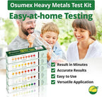 Heavy Metal Test Copper Test Kit Regular 1 Pack - at Home Water Testing Kits for Drinking Water, Heavy Metal Test Kit Water Tester, Copper Water Testing Kit for Water, Food, Urine, & Other Materials
