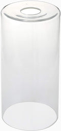 GoLucky Glass Cylinder Shade Accessory - Glass Lamp Fixture Shade Replacement - 1-5/8 Inch Fitter - 4"(D) x 8"(H)