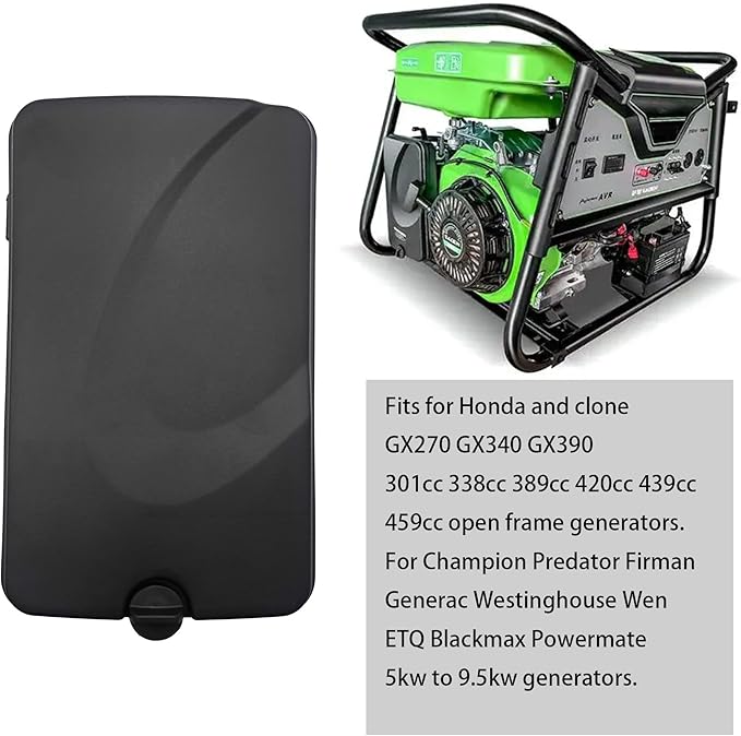 Generator Air Filter Box Housing Assembly for Predator Champion Honda Firman Generac Duromax & More 274 to 459 cc
