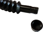 Aftermarket New Improved Wedco Gas Fuel Spout with Screen to Keep Dirt & Debris Out of Your Expensive Equipment. Black, Durable & Flexible with Gasket & Nozzle Tip Cap.