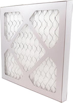 20" X 24" Return Air Filter Grille - Filter Included - Easy Plastic Tabs for Removable Face/Door - HVAC VENT DUCT COVER - White [Outer Dimensions: 22 5/8"w X 26 5/8"h]