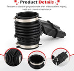 16576-3JA0A Engine Air Intake Hose for 2013-2016 Nissan Pathfinder 3.5L, 2015-2023 Murano / 2013 Infiniti JX35,2014-2016 QX60 Replaces# 165763JA0A, 004B, A27624，696-039 (165763JA0A, 1PCS)