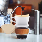Segarty #1 Coffee Filters Cone, 200 Count Pack Size 1-2 Cup Natural Unbleached Brown Paper Filter Disposable Pour Over Maker Basket Papers Dripper for Most Brewer Machine for Home, Office, Cafetera