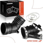 A-Premium 2 Air Intake Hose Tube Compatible with BMW [E46] 320i 325i 325xi 01-05, 325Ci 01-06, 323i, 323Ci & [E36] Z3 1997-2000, 2.2L 2.5L 2.8L, Replace# 13541435627 13541705209