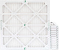 Glasfloss ZL 20x20x1 MERV 13 (FPR 10) Air Filters for AC and Furnace. Case of 12. Actual Size: 19-1/2 x 19-1/2 x 7/8