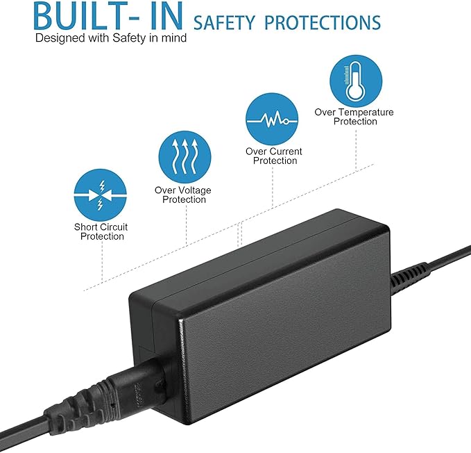 24V AC Adapter Compatible with TOPPIN Comfy Air C2 Ture HEPA Air Purifier TPAP001 H13 TPAP-001 H-13 HEPA Air Filter Air Cleaner 24VDC 1.25A DC24V 1250mA Power Supply Cord Battery Charger