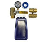 3/4" NPT Industrial (4-Stage) Moisture Removing Particulate Filter and Oil Removing Coalescing Filter and Desiccant Air Dryer and Air Pressure Regulator