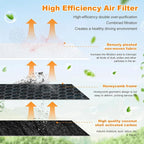 CF10285 CP285 Cabin Air Filter with Activated Carbon, Compatible with Toyota Camry, RAV4, Highlander, Corolla, 4Runner, Sienna, Tundra, Prius, Lexus, Subaru Outback, Scion, Land Rover, Jaguar, Pontiac