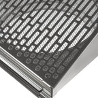 Vent Systems 8" Inch Exhaust Vent Cover with Rubber Gasket - Stainless Steel - Robust Weatherproof Outdoor Air Exhaust Box - Duct or Surface Mounting - Rain and Snow Protection